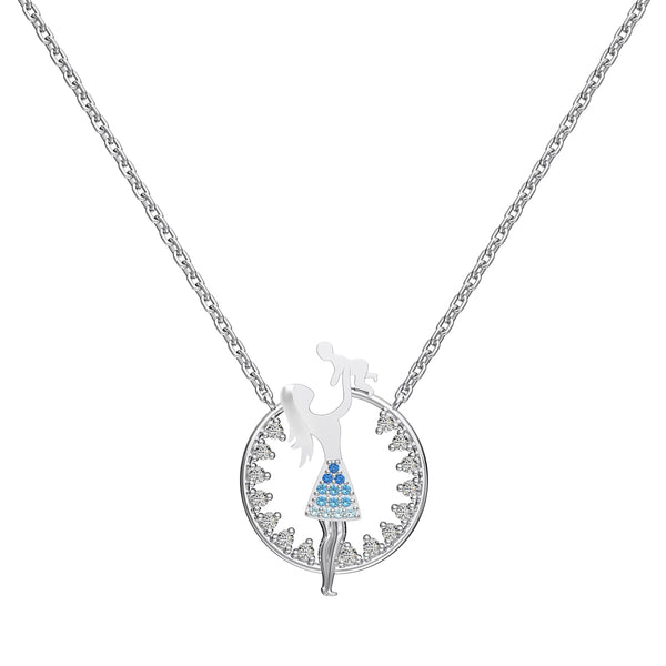 VEDA MOM AND CHILD NECKLACE