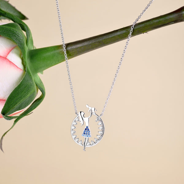VEDA MOM AND CHILD NECKLACE
